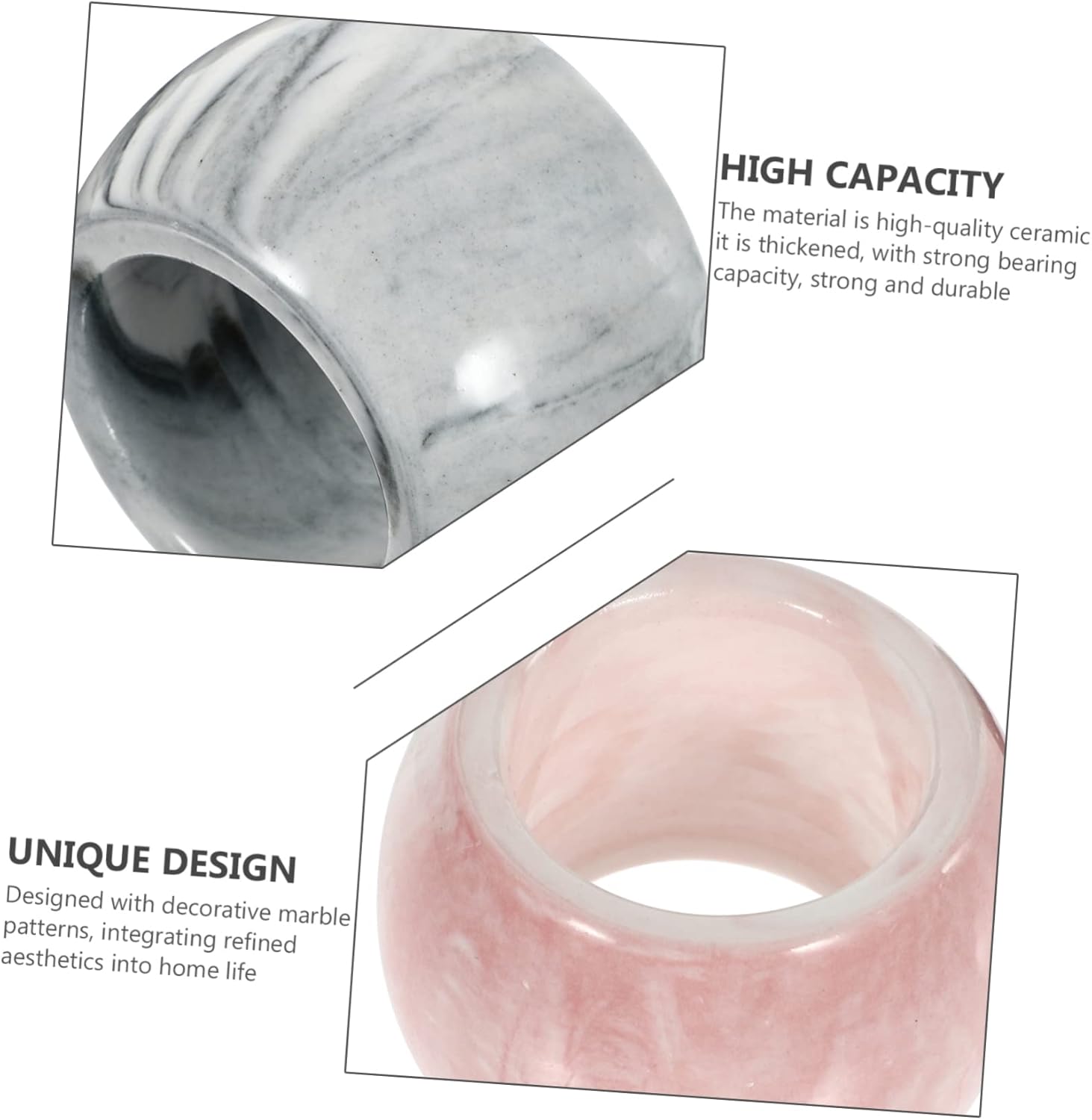 PRETYZOOM Electric Toothbrush Holder - Marble Design