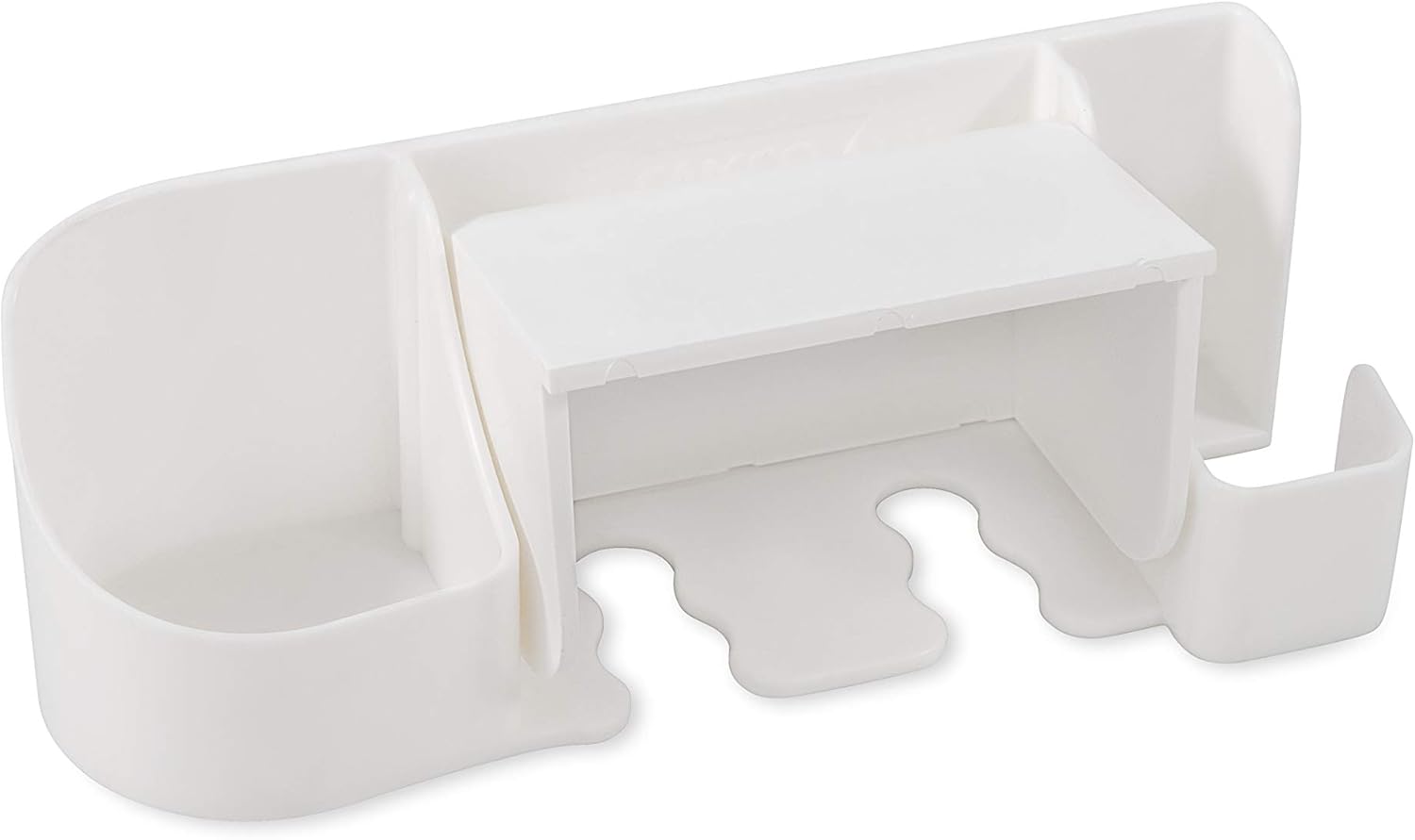 Camco 57208 Toothbrush Holder - Easy to Use Durable White