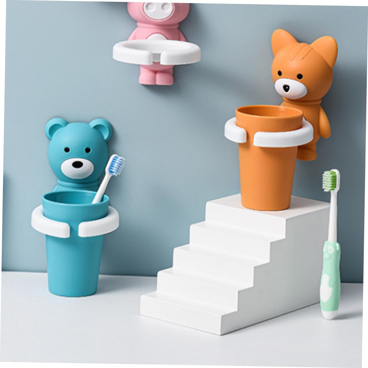 GALPADAWall-Mounted Toothbrush Holder for Bathroom - Organizes Your Toothbrushes Perfectly