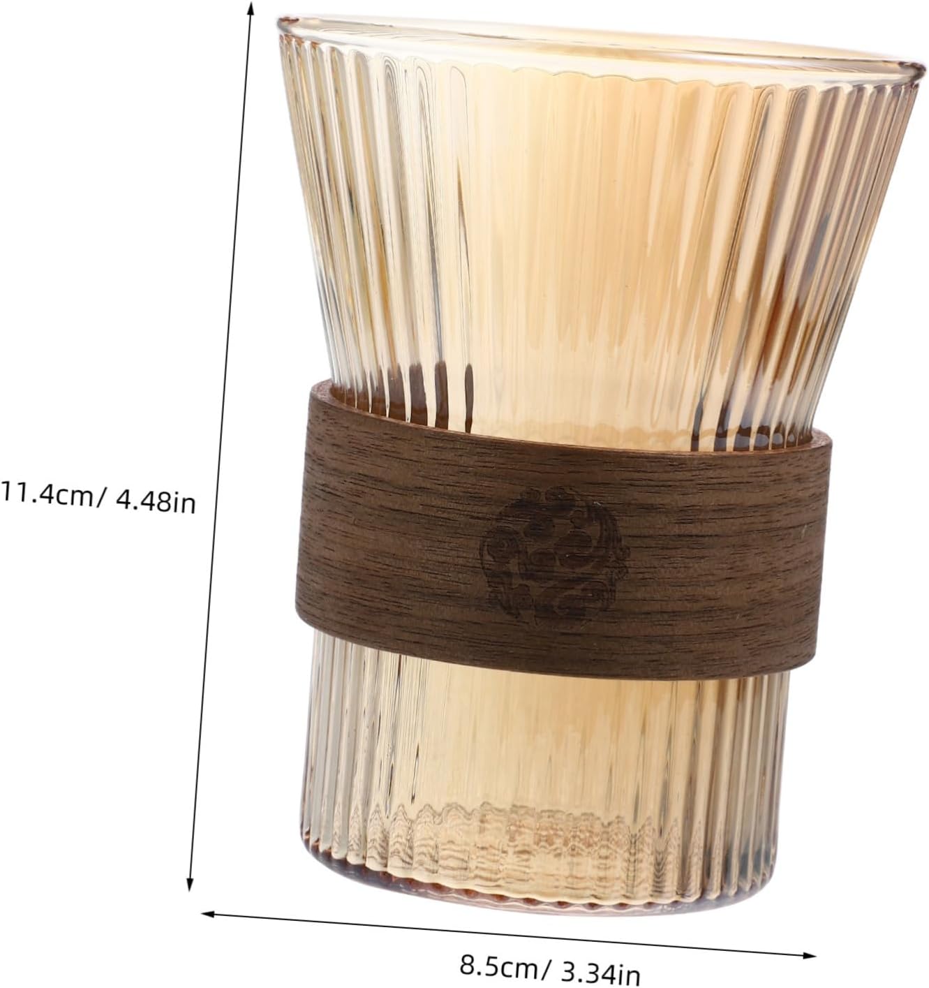 HP Vicasky reusable glass toothbrush cup