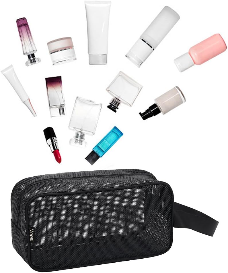 Mesh Shower Caddy Portable Toiletry Bag for Girls Guys
