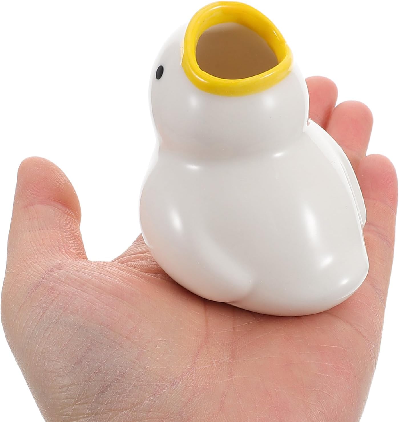FRCOLOR Cute Duck Ceramic Toothbrush Hold