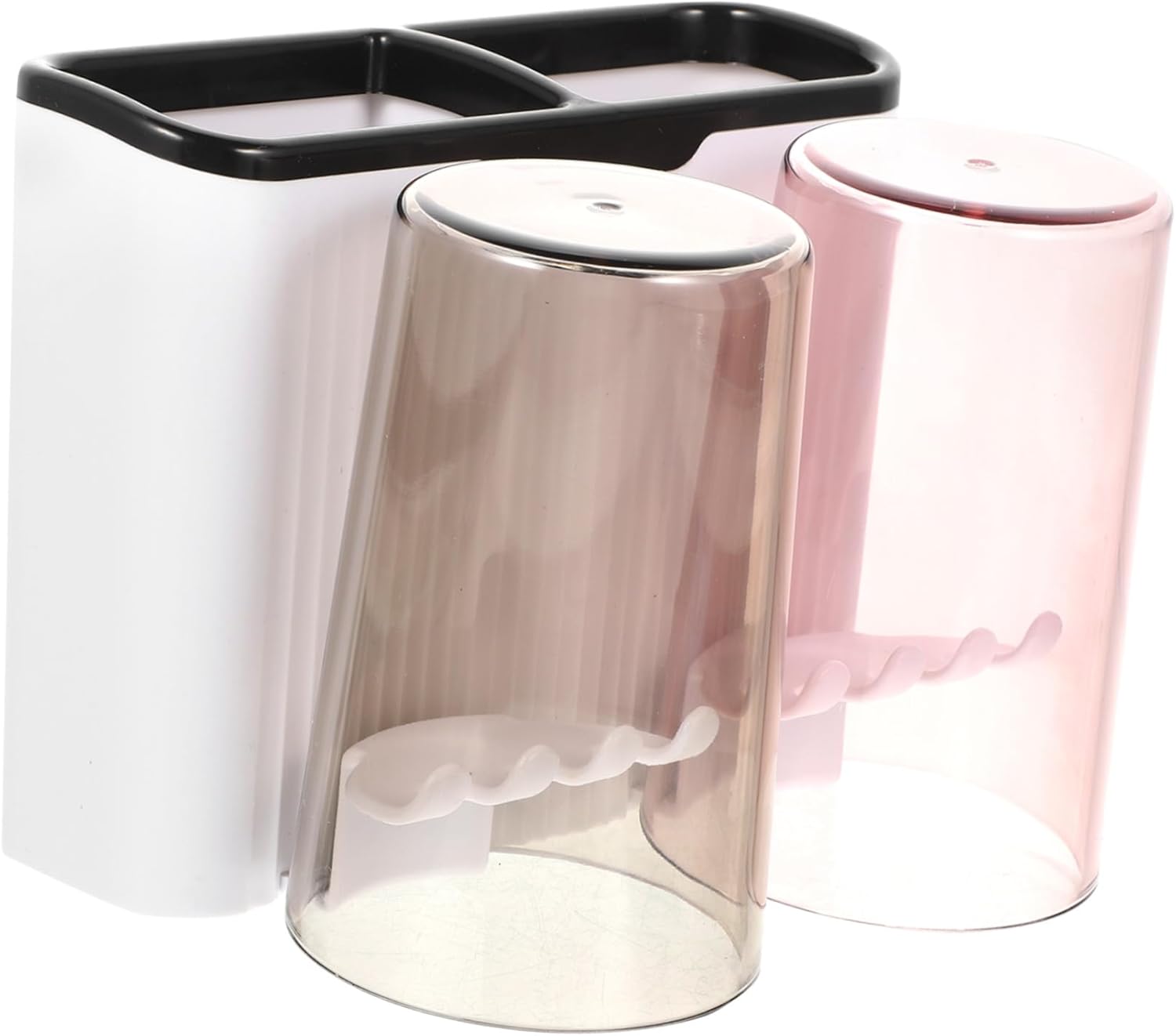 Zerodeko Wall Toothbrush and Cup Holder Organizer