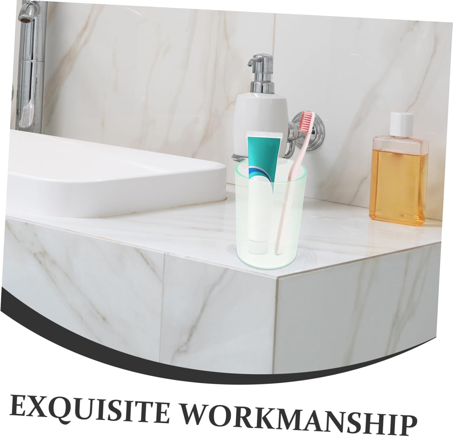 Transparent Toothbrush Cup Gargle mug