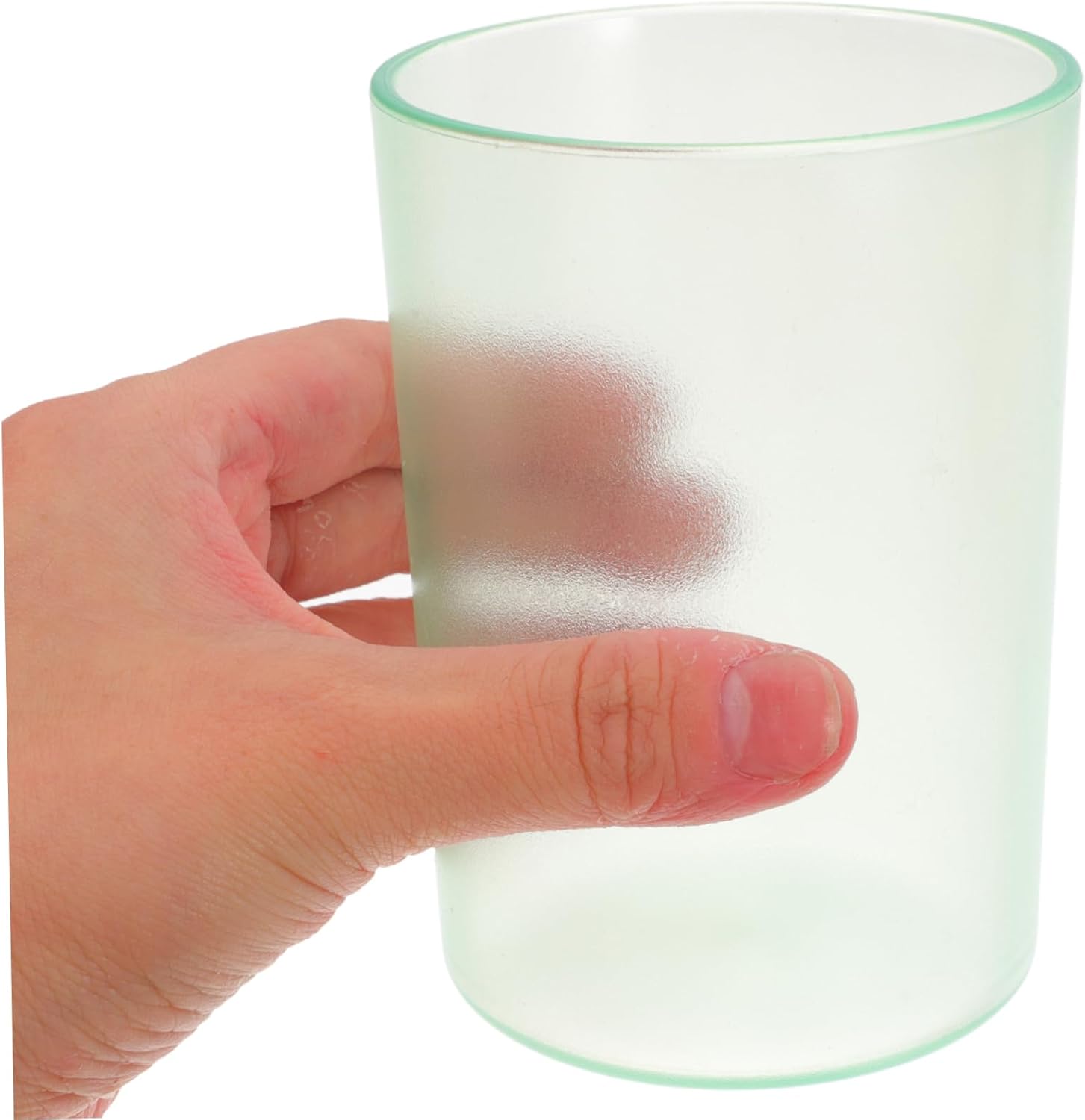 PrettyZoom Mini Toothbrush Holder Safe Sturdy Clear for Adults Kids