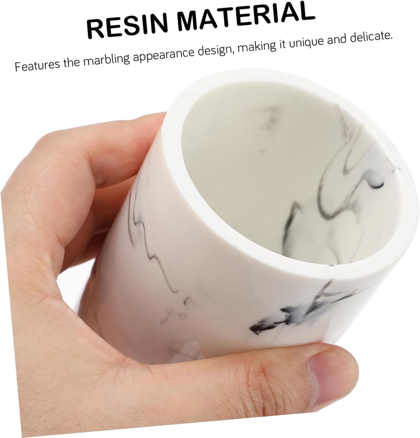 Space-Saving Creative Marbling Gargle Cup for Home Hotel Use