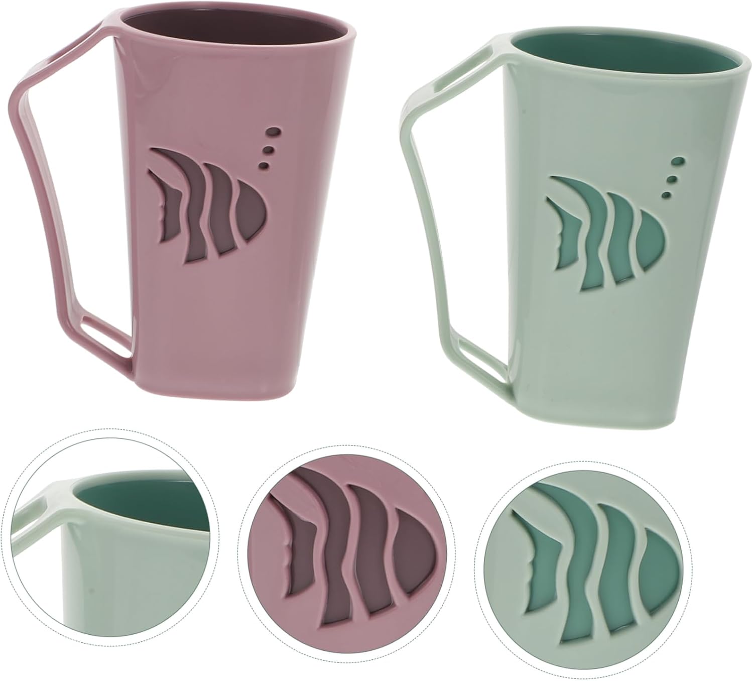 BRIGHTFUFU Reusable Toothbrush Toothpaste Holder