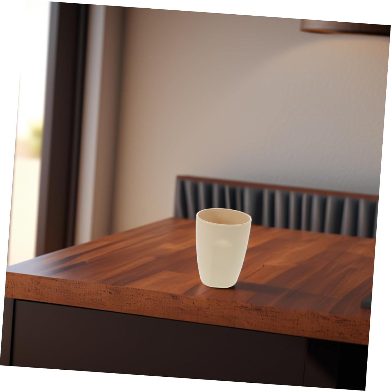 Bathroom Tumbler Toothbrush Holder Beige