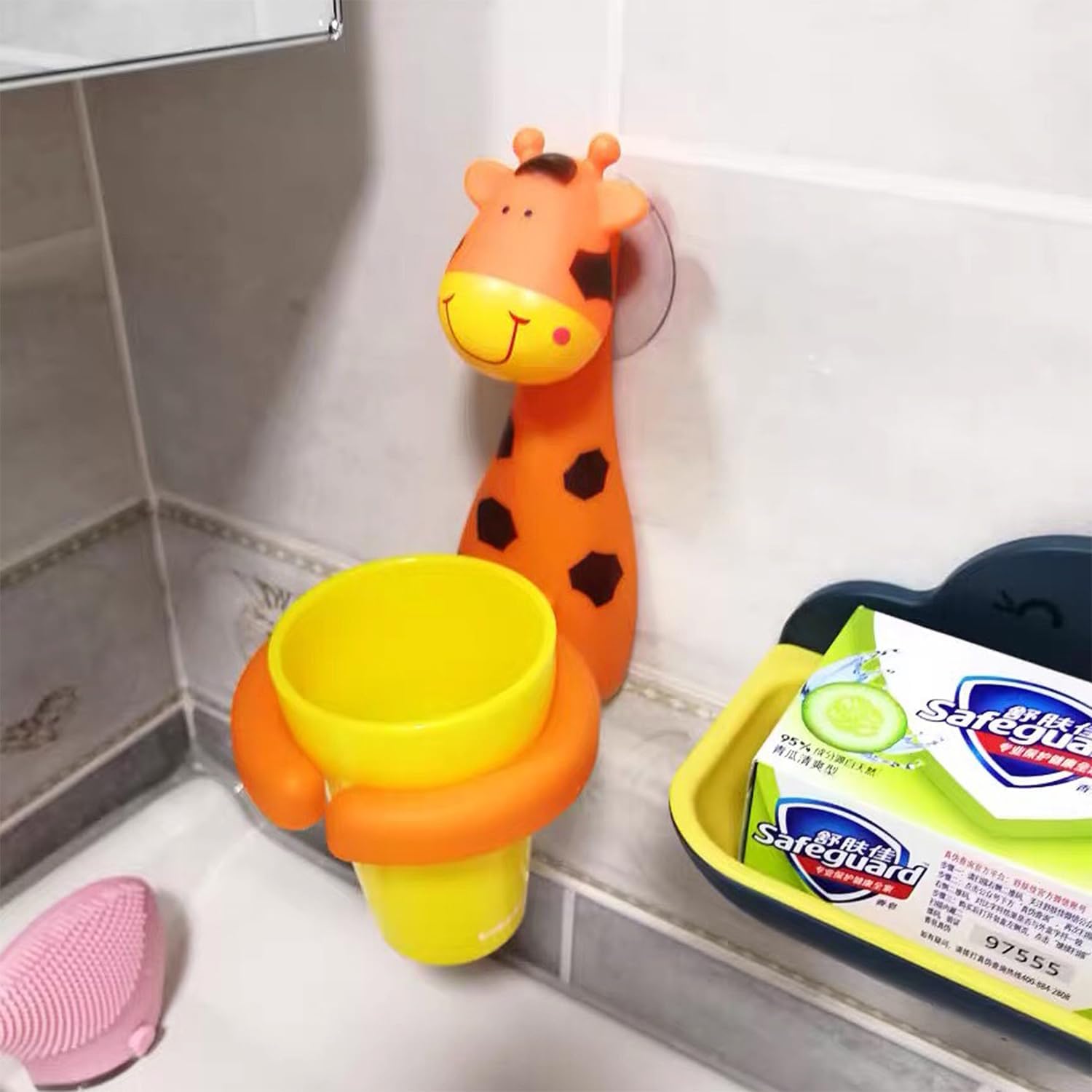 Personalized Cartoon Toothbrush Cup Holder