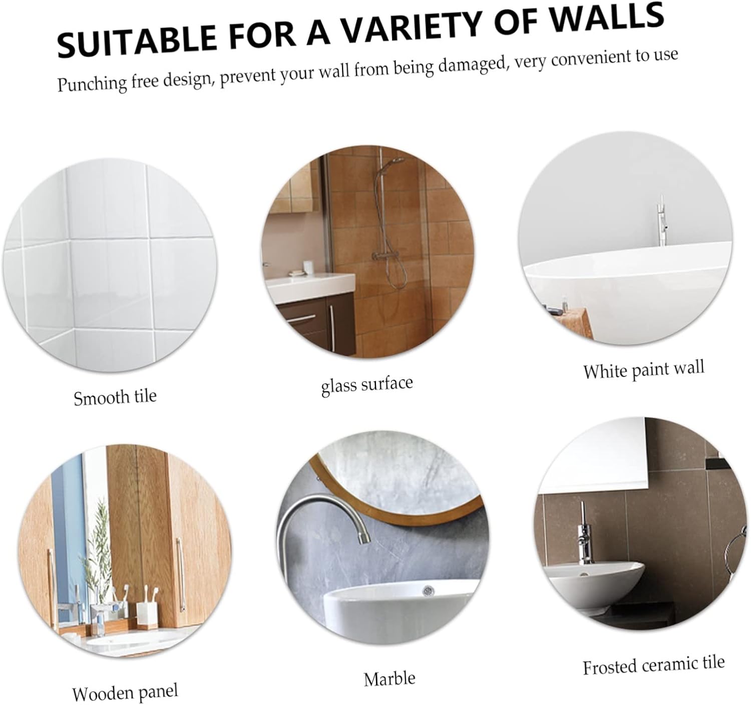 Space-Saving Wall-Mounted Toothbrush Holder for Bathroom Storage