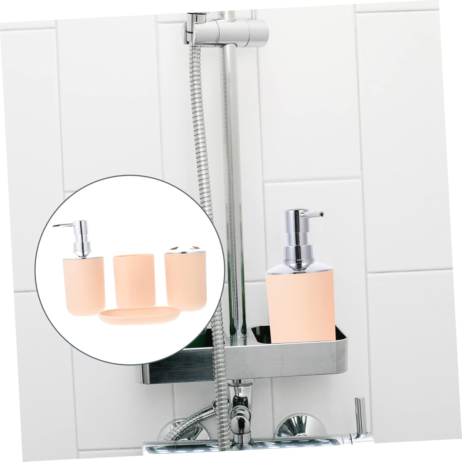 Solustre White Plastic Toothbrush Cup Easy to Clean