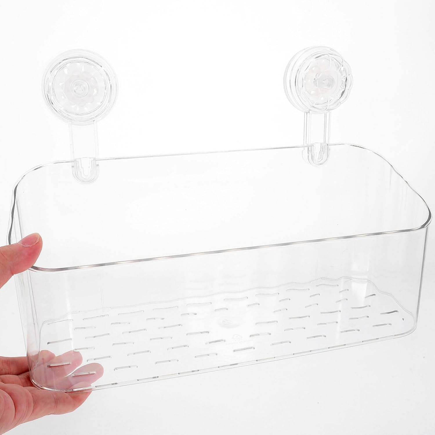 Alipis Shower Caddy with Suction Cups and Open Design