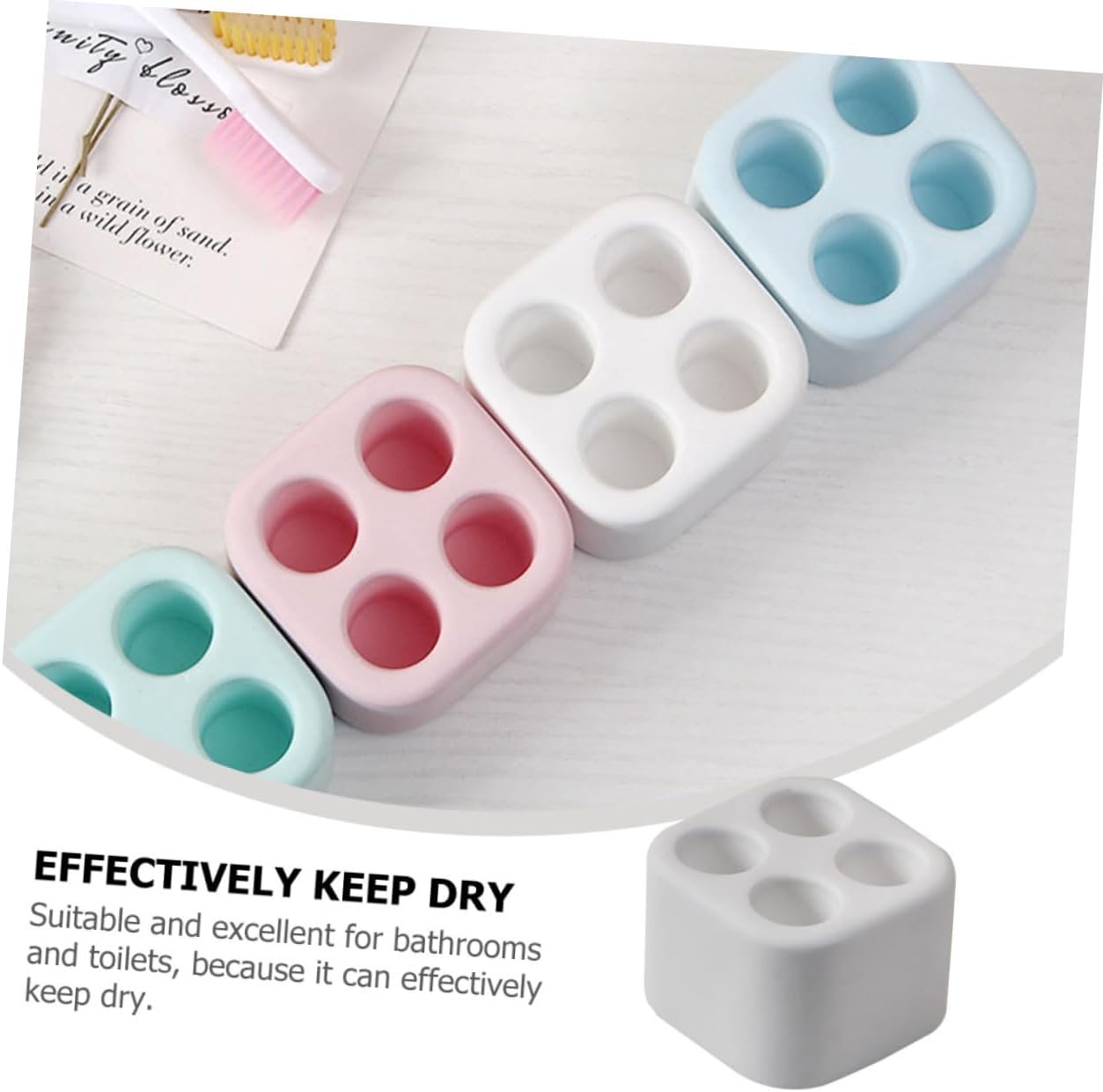 Mini Diatomite Toothbrush Holder