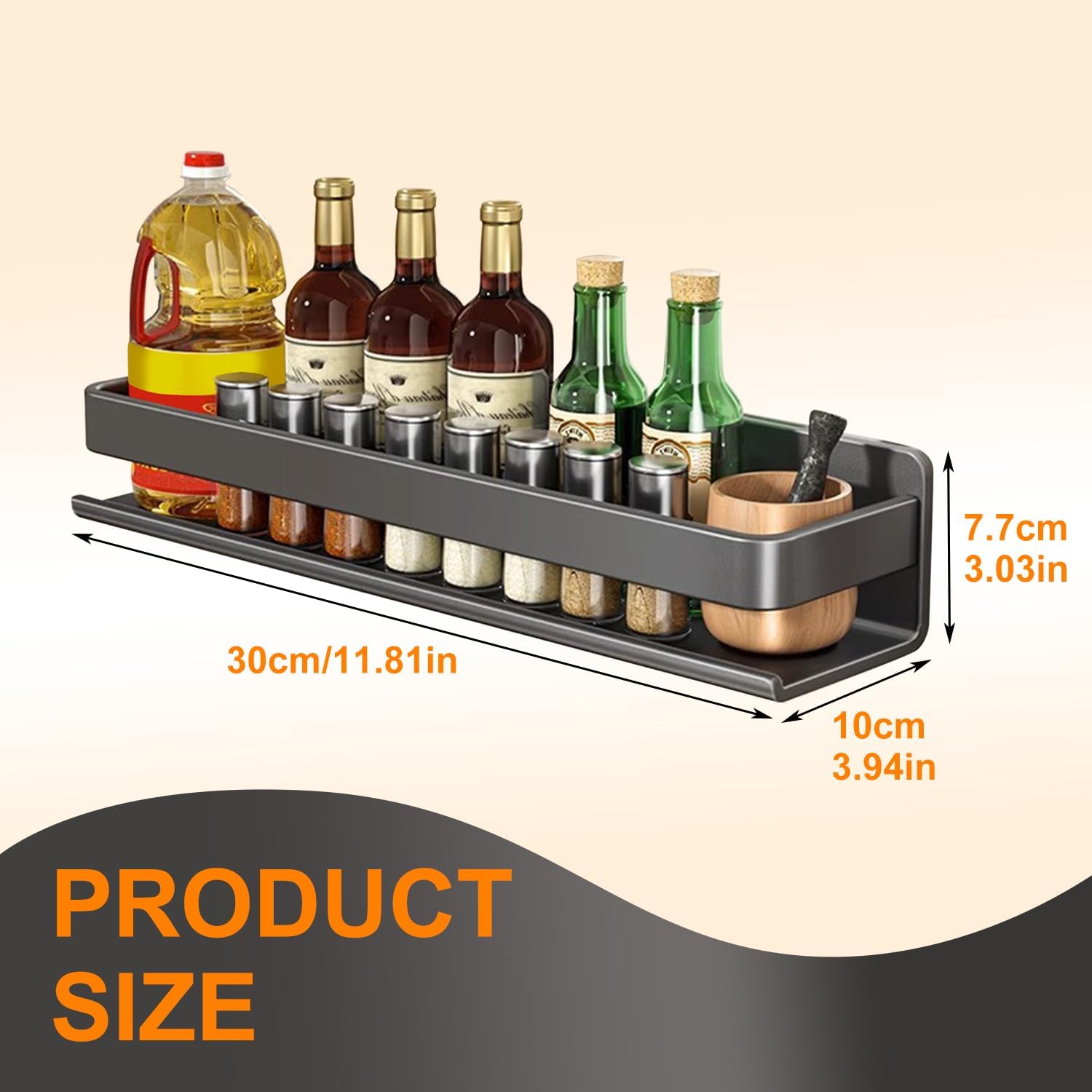 Sturdy Wall-Mounted Shower Caddy for Bathroom Storage