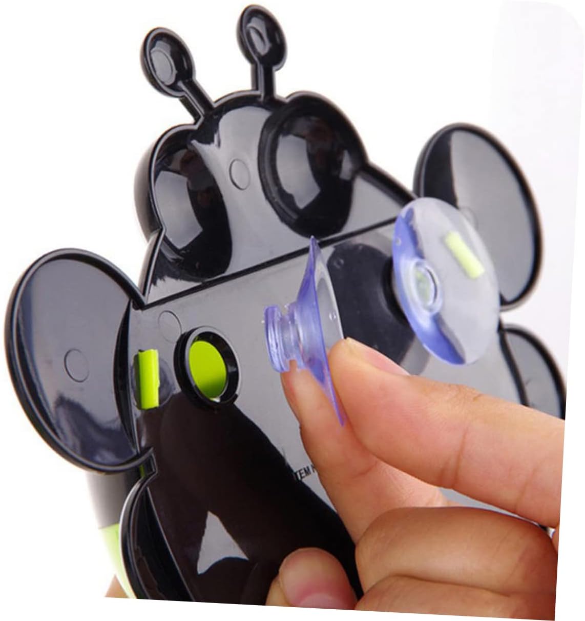 Plastic Bee Wall-Mounted Toothbrush Holder