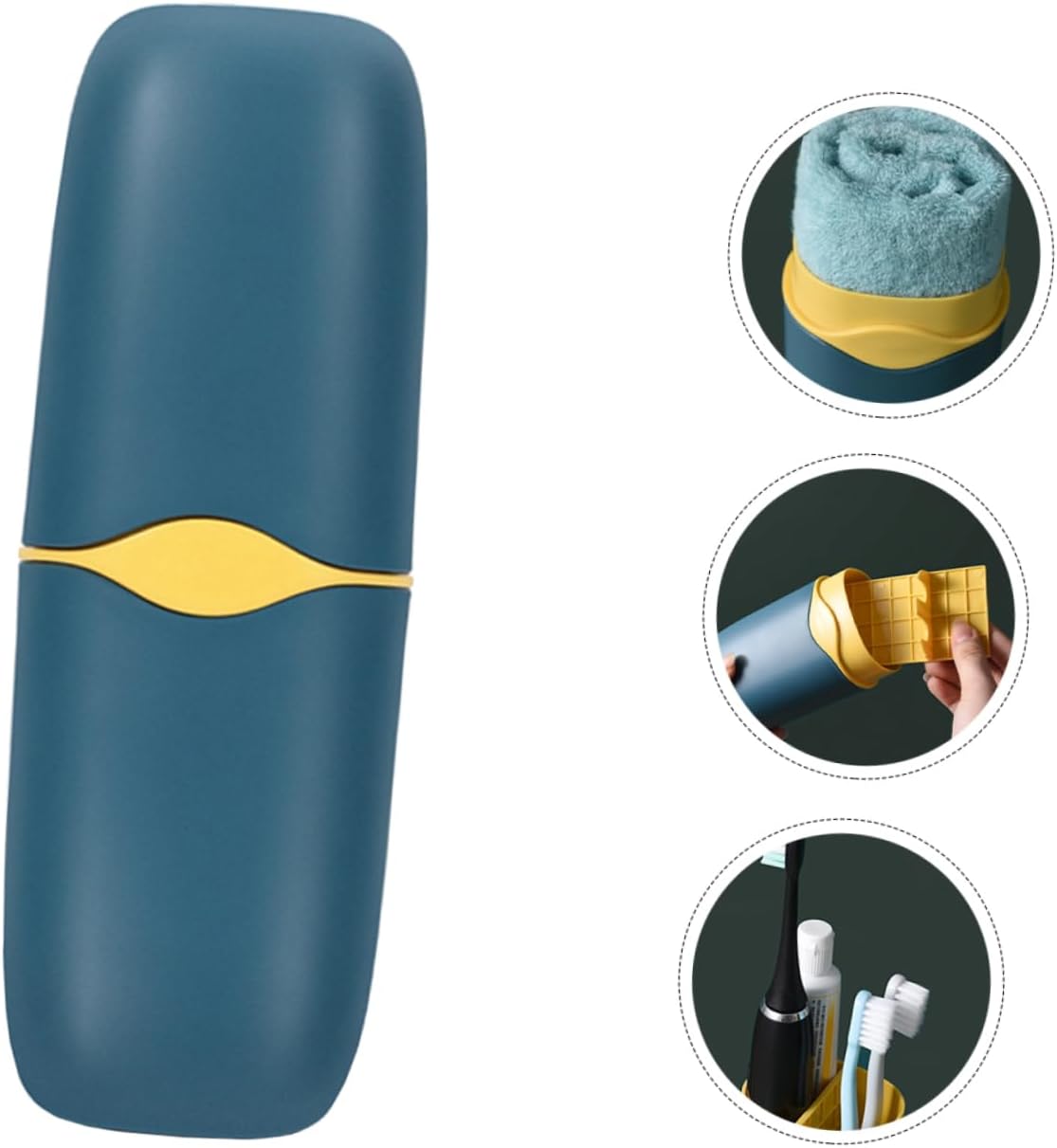 Portable Travel Toothbrush Holder for Men