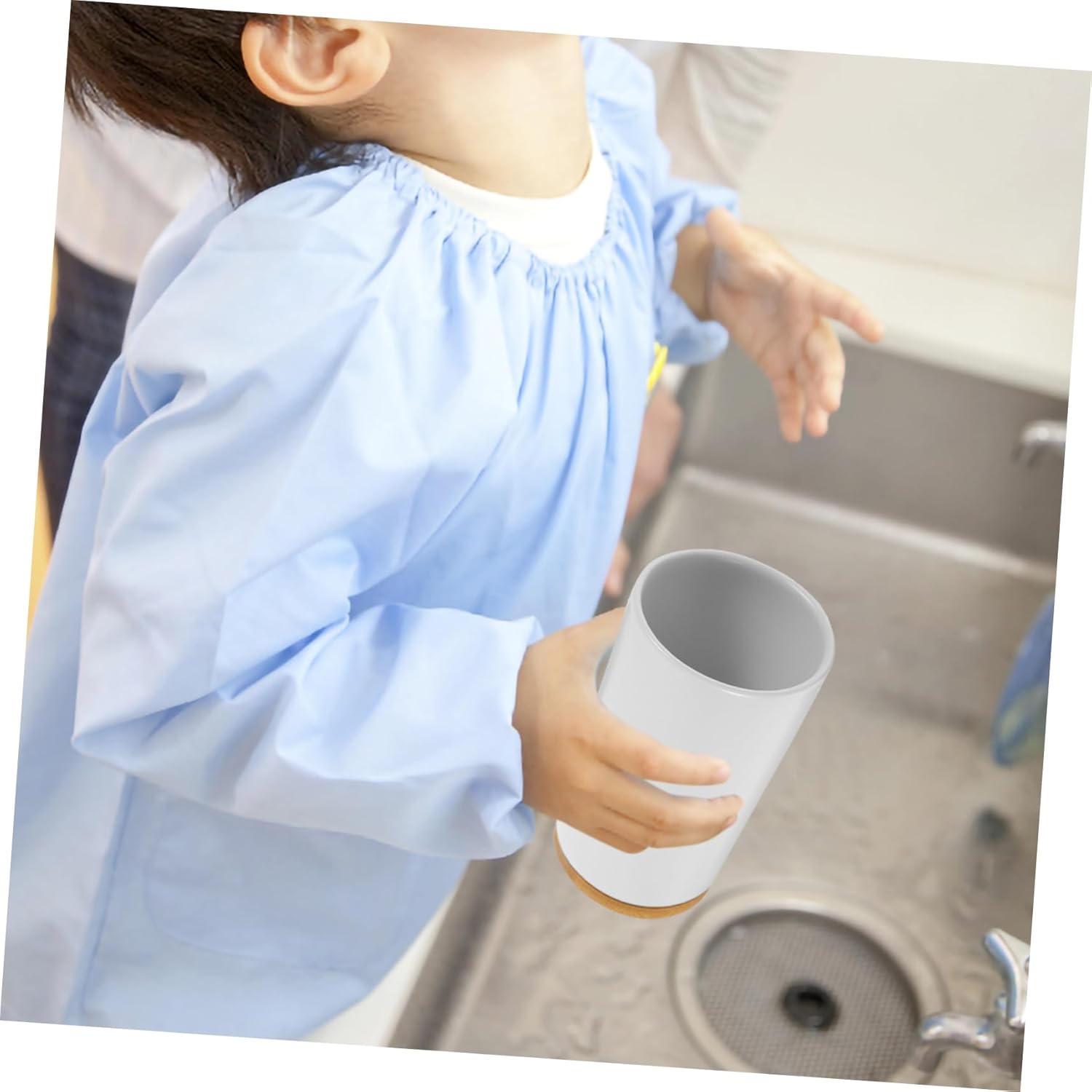 Ceramic Toothbrush Holder Multipurpose Tumbler for Bathroom Home Use