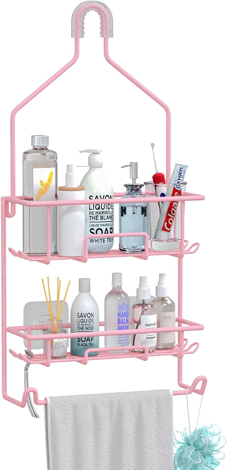 TreeLen Pink Shower Caddy Perfect for Your Girlfriend