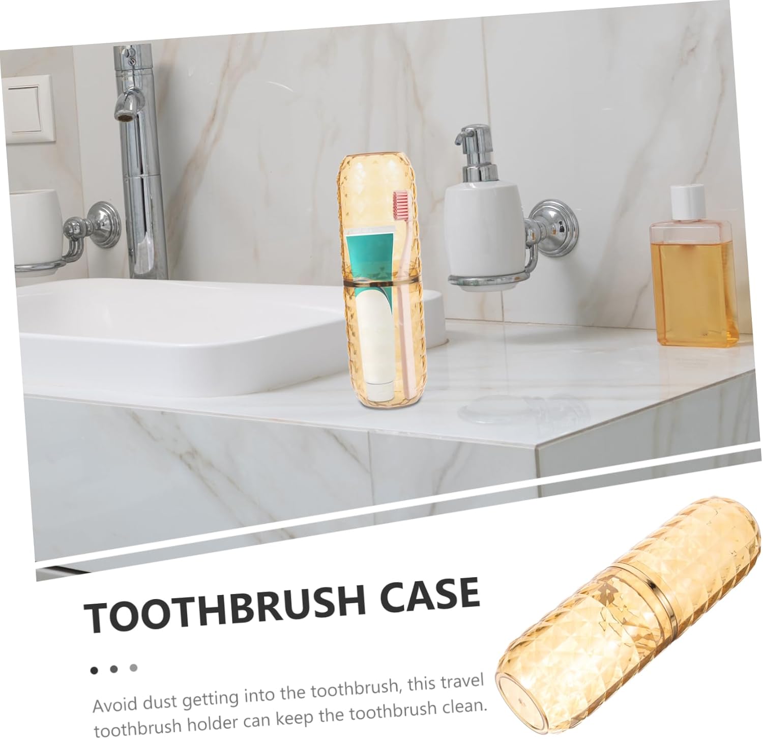 Versatile Toothbrush Case for Travel