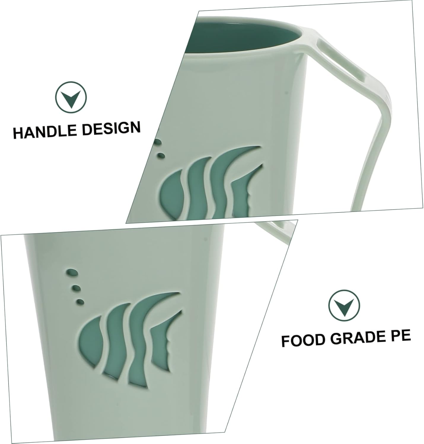 2-Piece Reusable Bathroom Cups for Tooth Rinsing