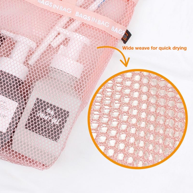 Quick Dry Mesh Travel Caddy