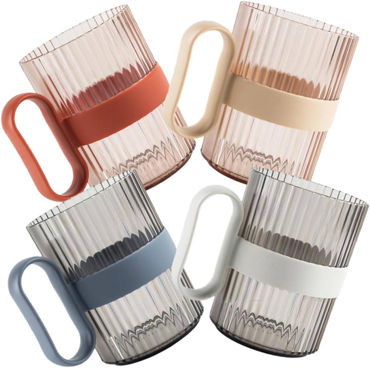 Elegant 4pc Tooth Rinsing Cup Kit