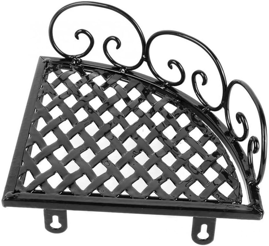 BAHELS Corner Shower Caddy Iron Art Storage Rack