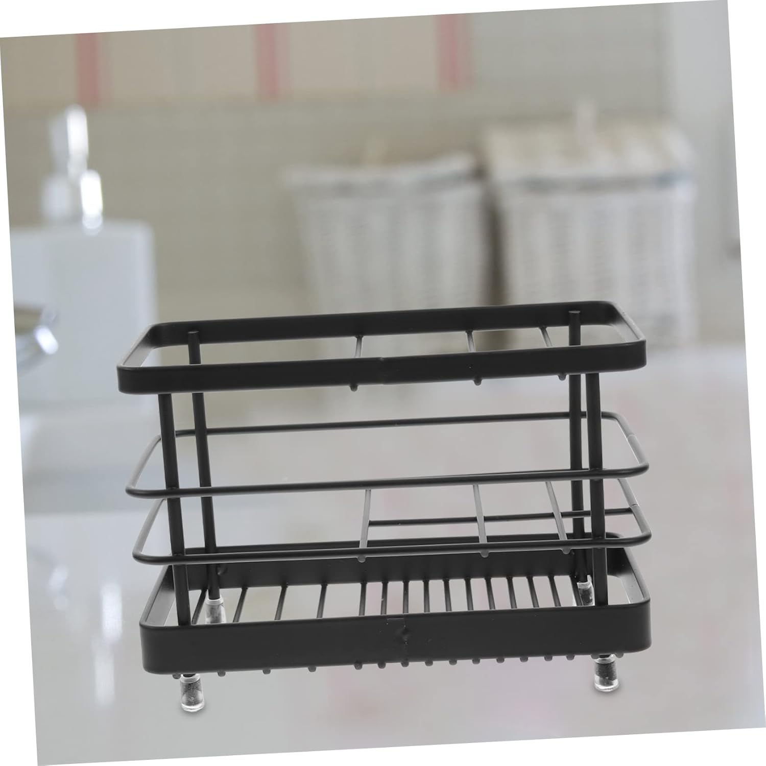 RORPOIR Toothbrush Holder with Drainage and Storage
