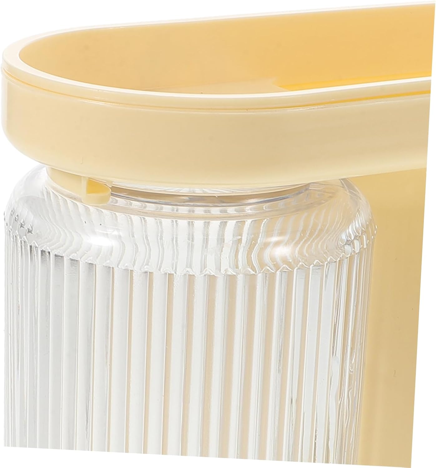 Cabilock Wall Mount Toothbrush Holder Dual Cup No Drill Installation