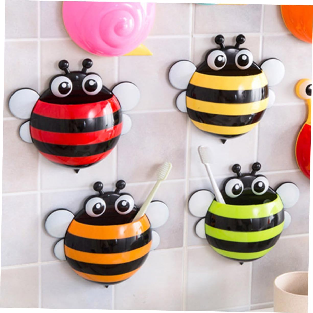 Fun Suction Cup Toothbrush Holder for Your Bathroom