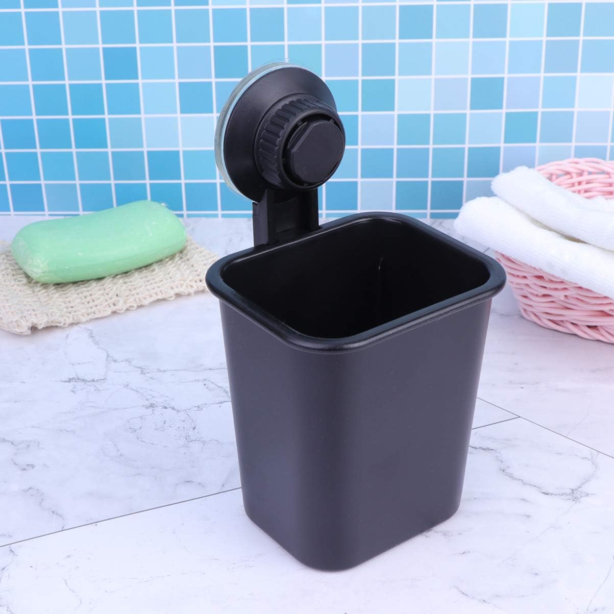 FOMIYES Suction Cup Toothbrush Organizer for Boys Girls Home Kitchen