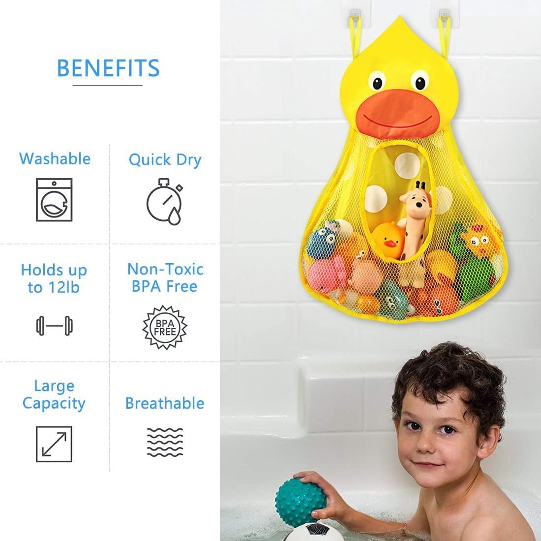 Perfect bath organizer for kids German-made