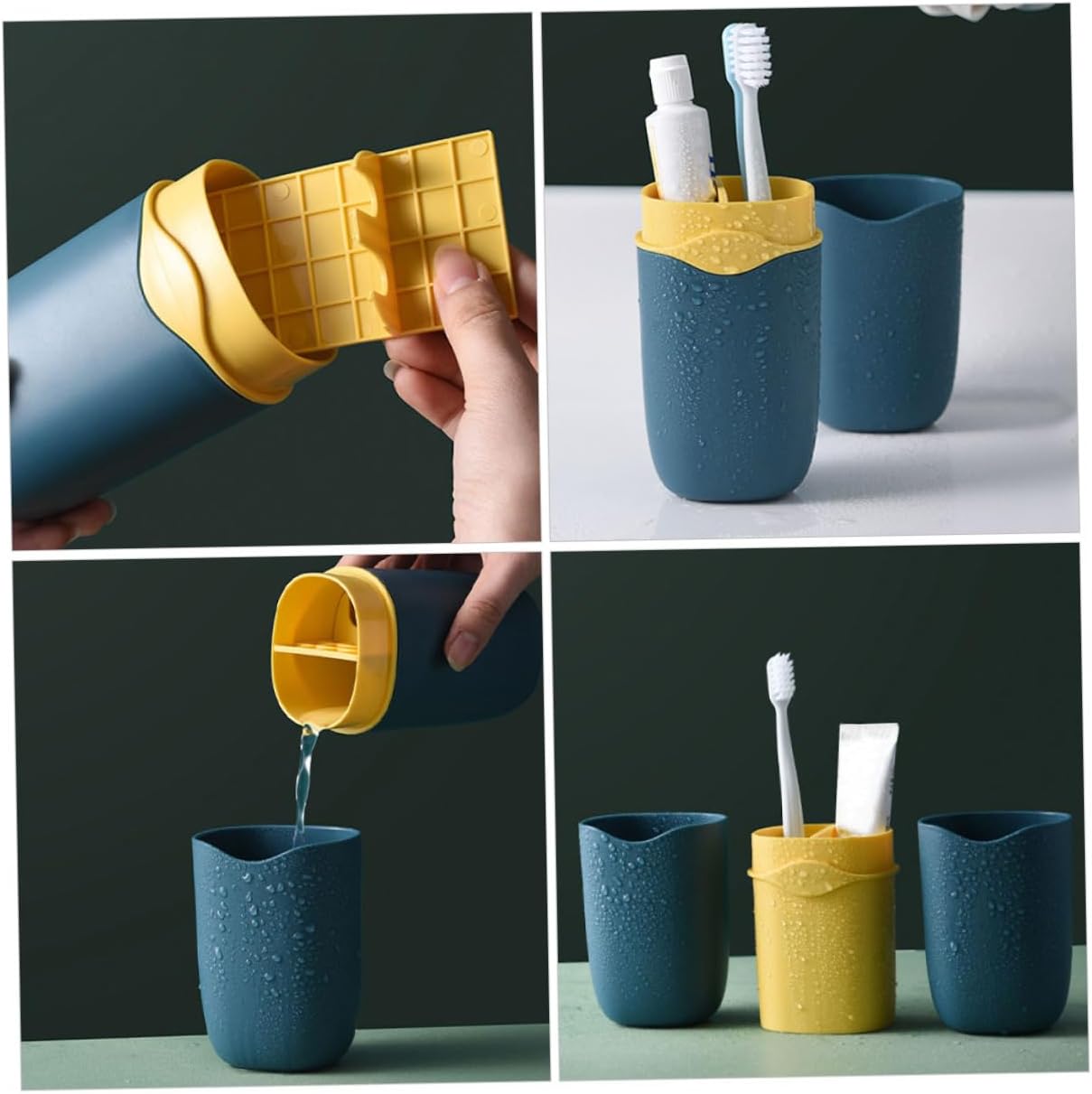 Portable Travel Toothbrush Holder for Men