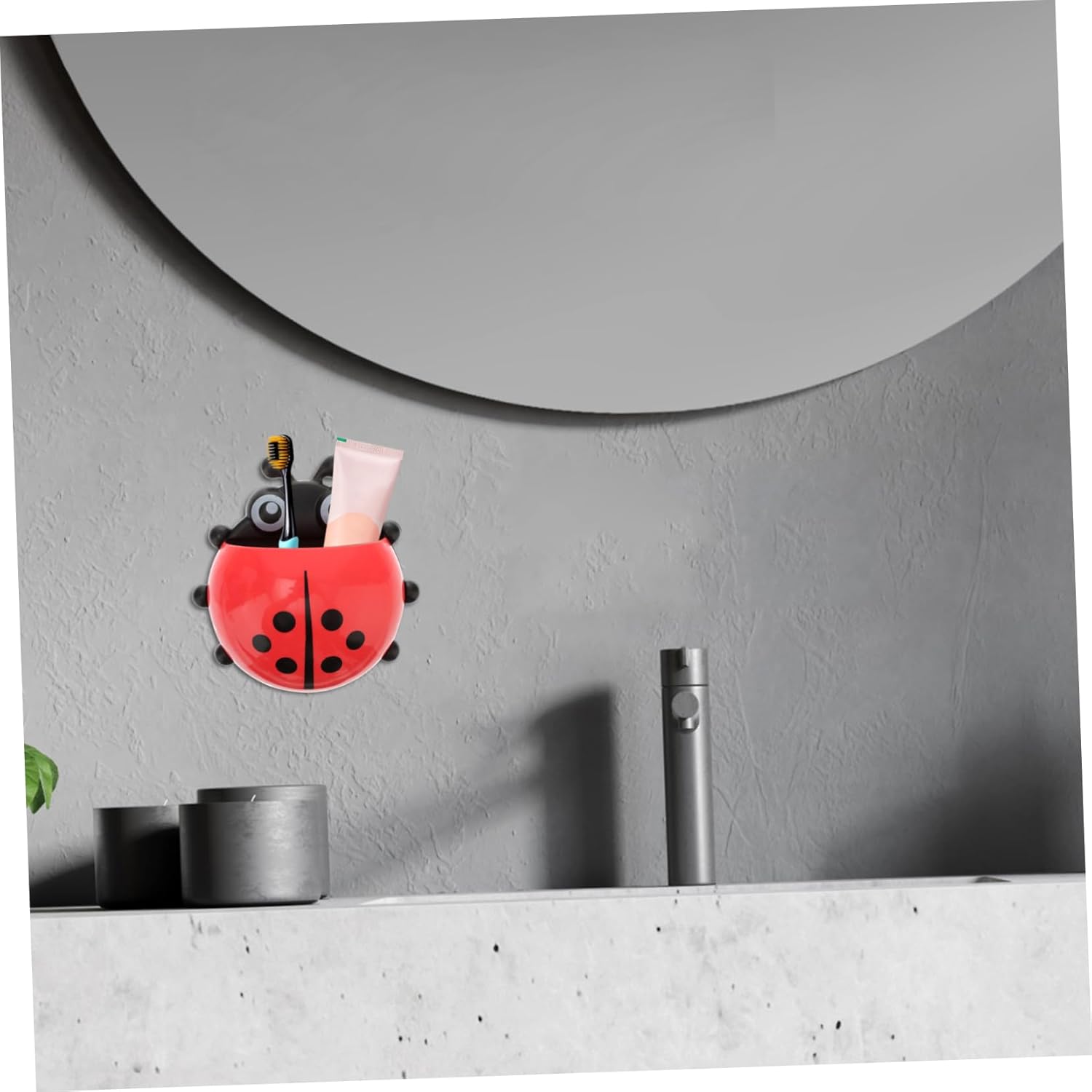 Zerodeko 2Pack Wall-Mounted Toothbrush Holder