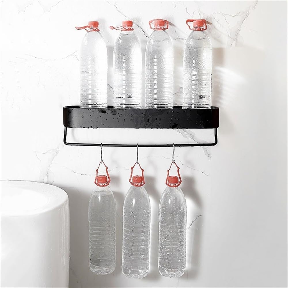 Bathroom Organizer with Towel Bar