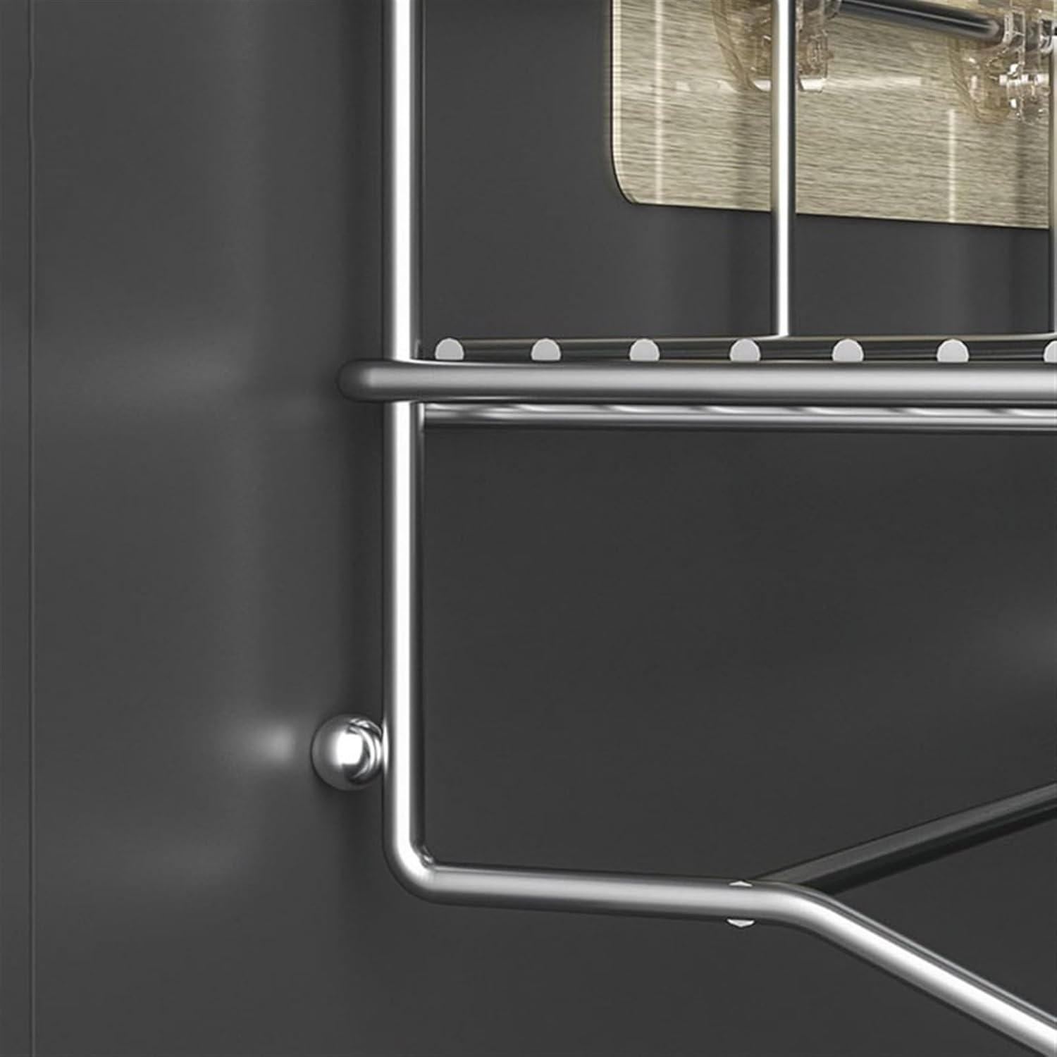 Transform Your Splash - No Drilling Shower Caddy with Towel Rack
