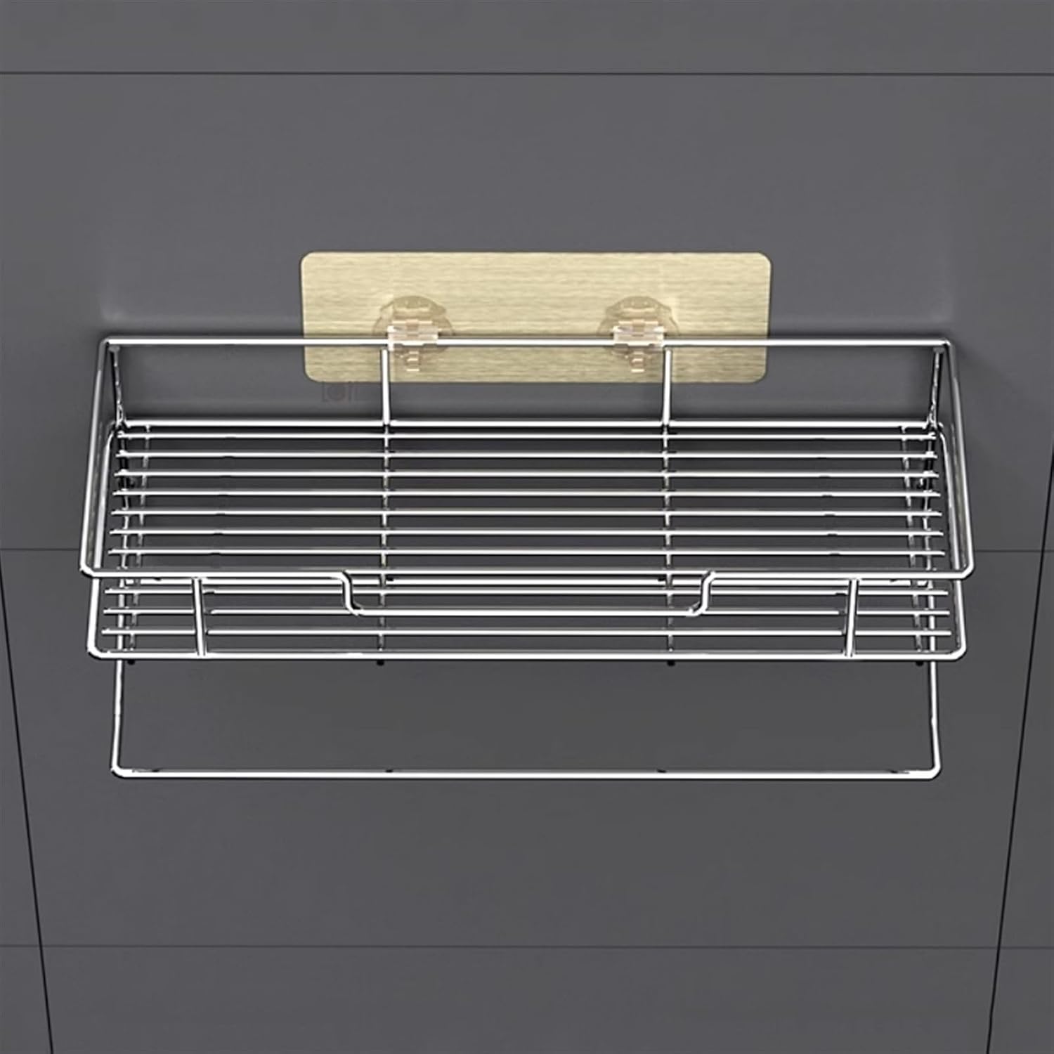 Transform Your Splash - No Drilling Shower Caddy with Towel Rack