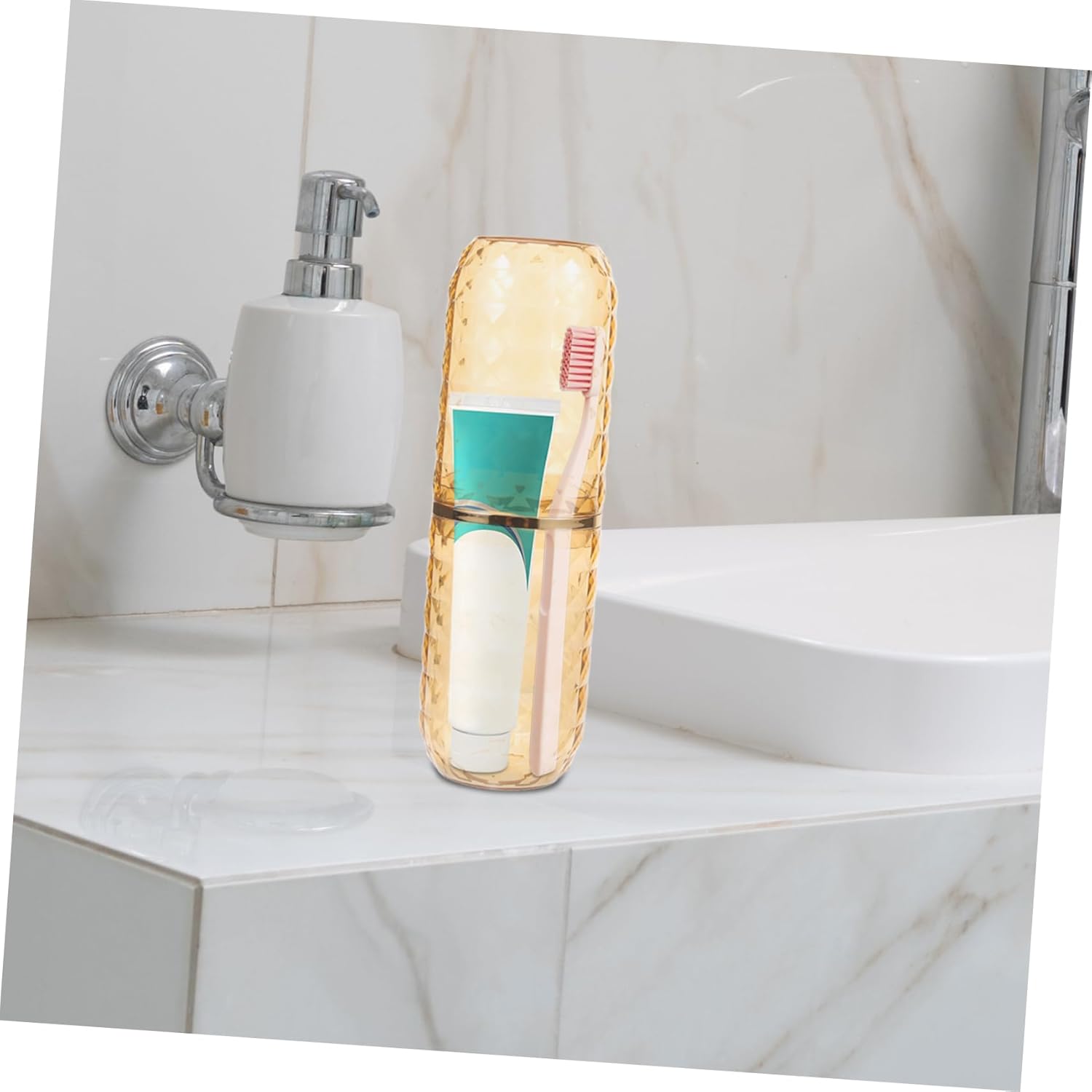 Portable Toothbrush Holder Case for Travel and Camping