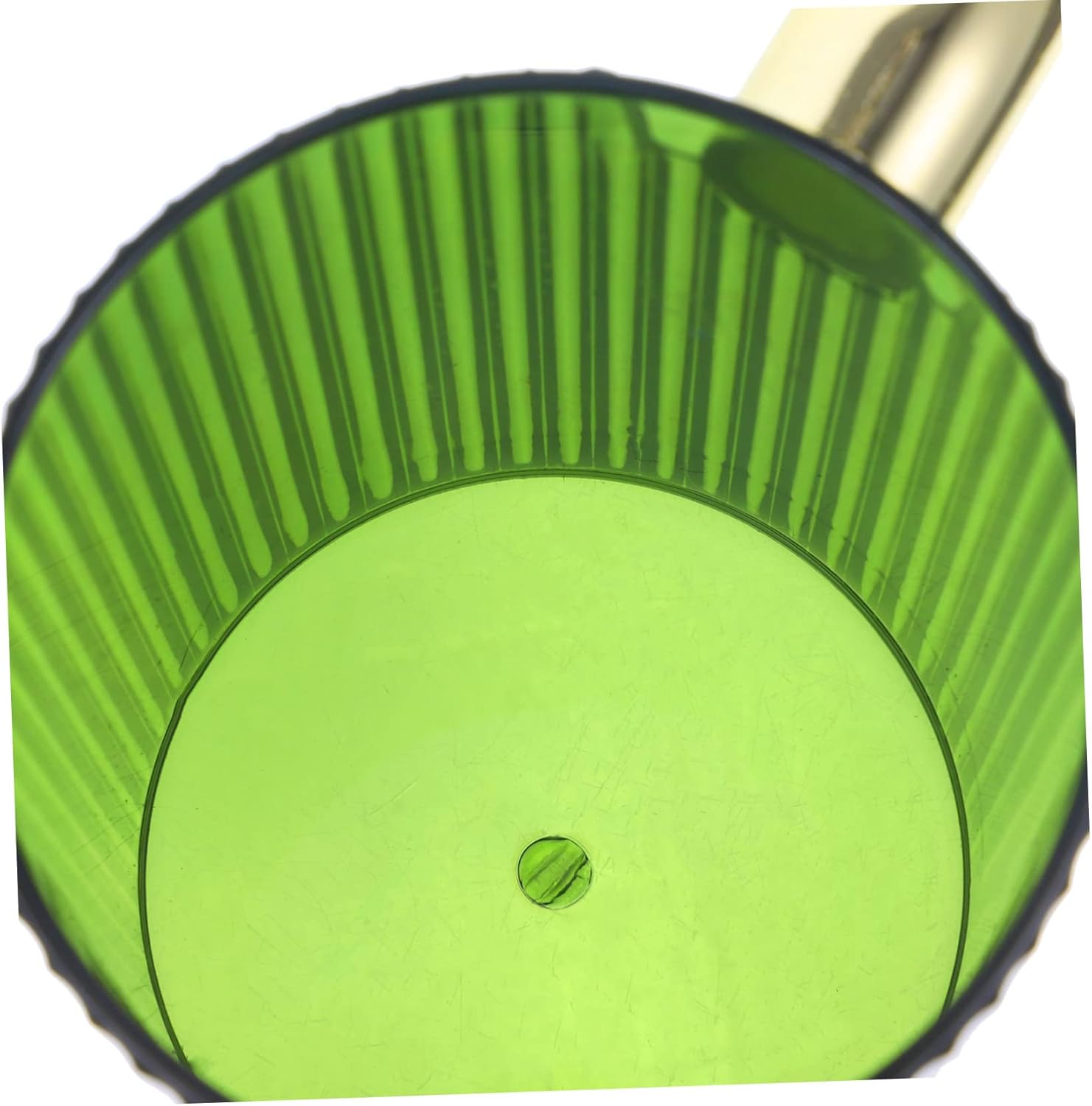 PRETTYZOOM Travel-Sized Gold-Plated Toothbrush Holder