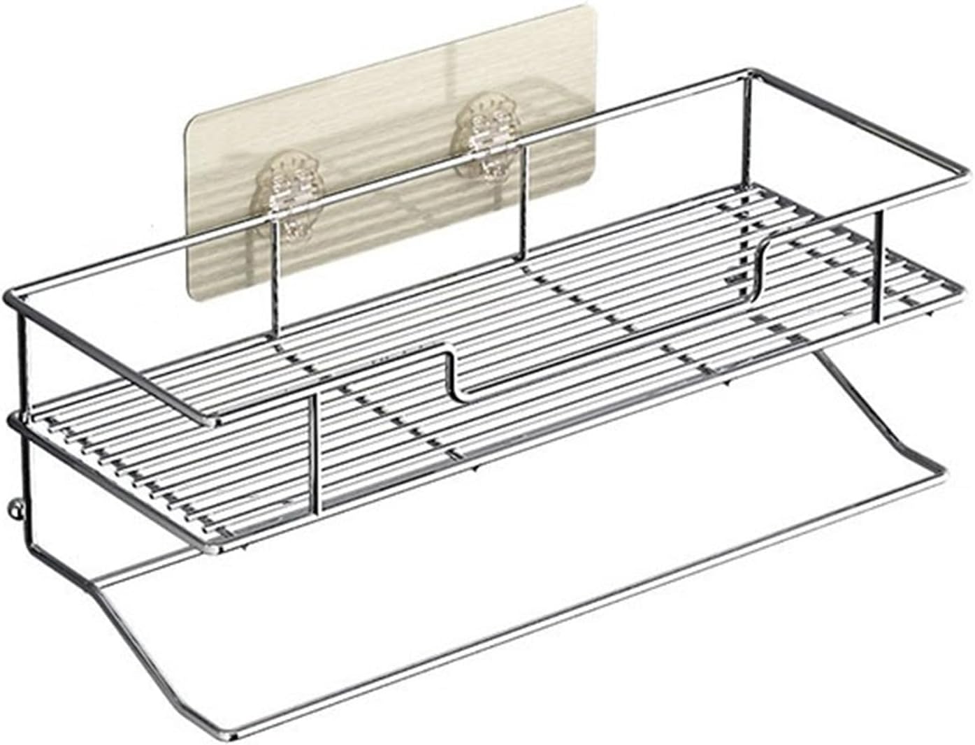 Transform Your Splash - No Drilling Shower Caddy with Towel Rack