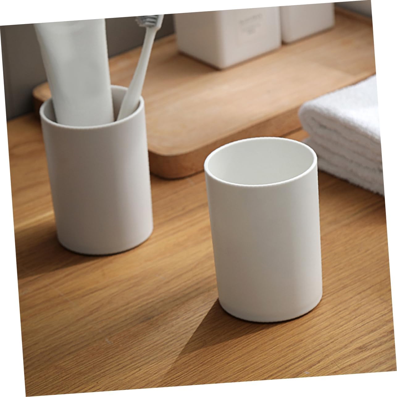 Alipis Toothbrush Mouthwash Cups for Travel