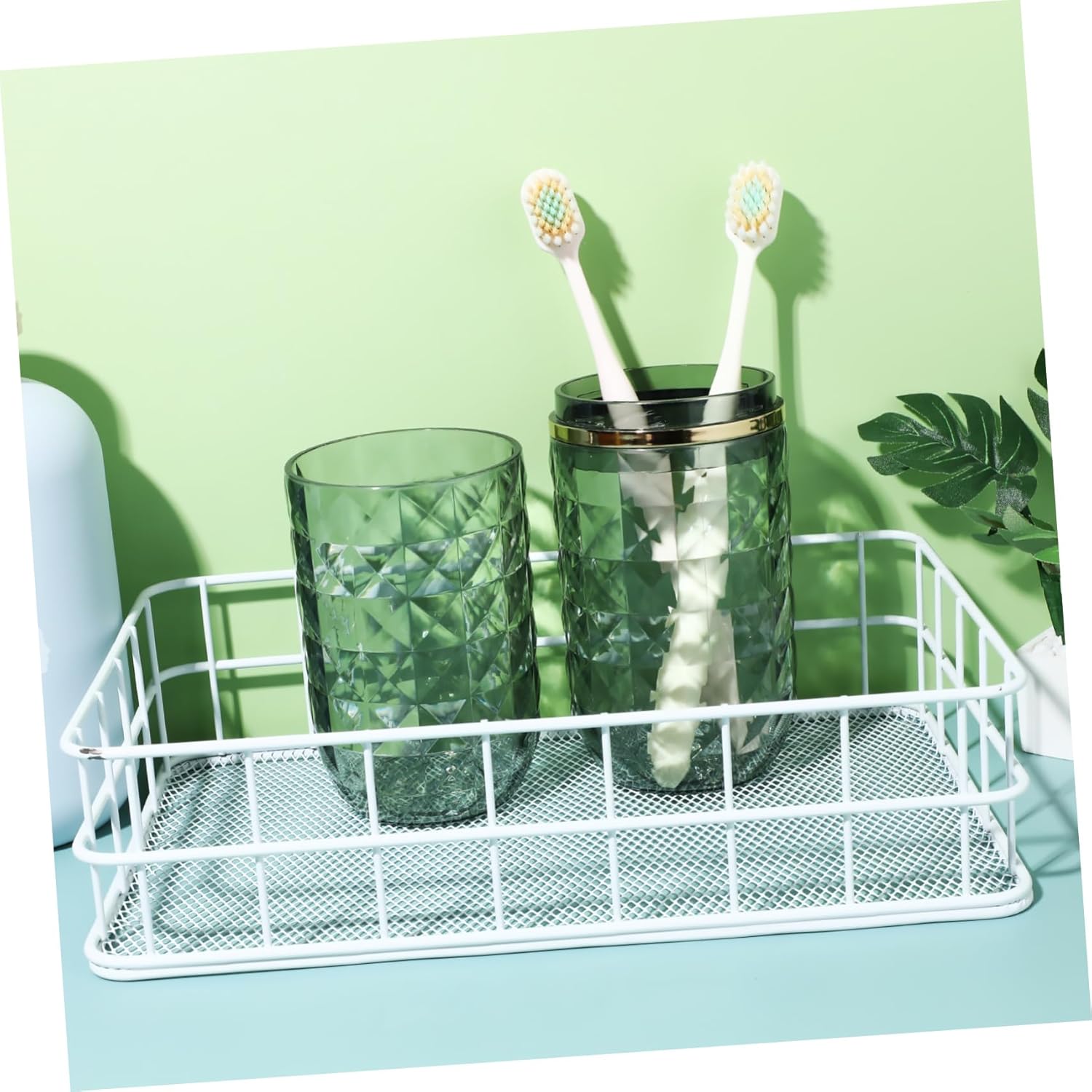 Travel Toothbrush and Mouthwash Holder Portable Case