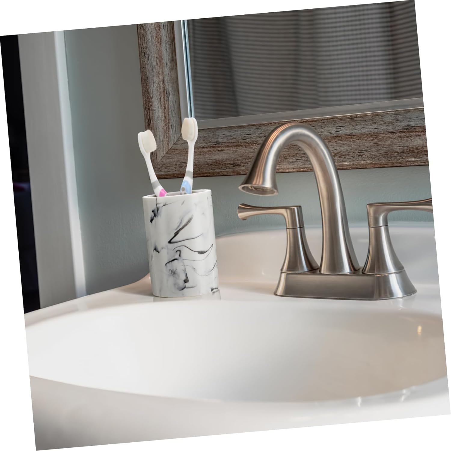 Space-Saving Creative Marbling Gargle Cup for Home Hotel Use