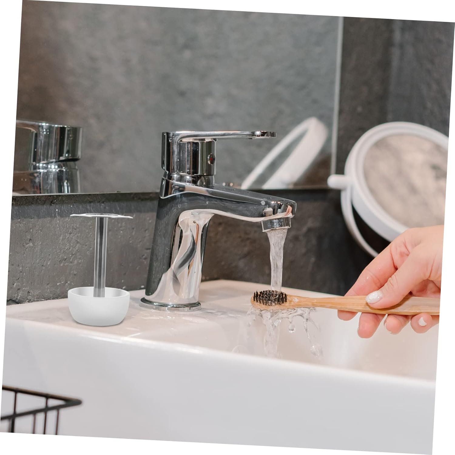 Stainless Steel Toothbrush Holder for Boys and Girls - Durable Efficient