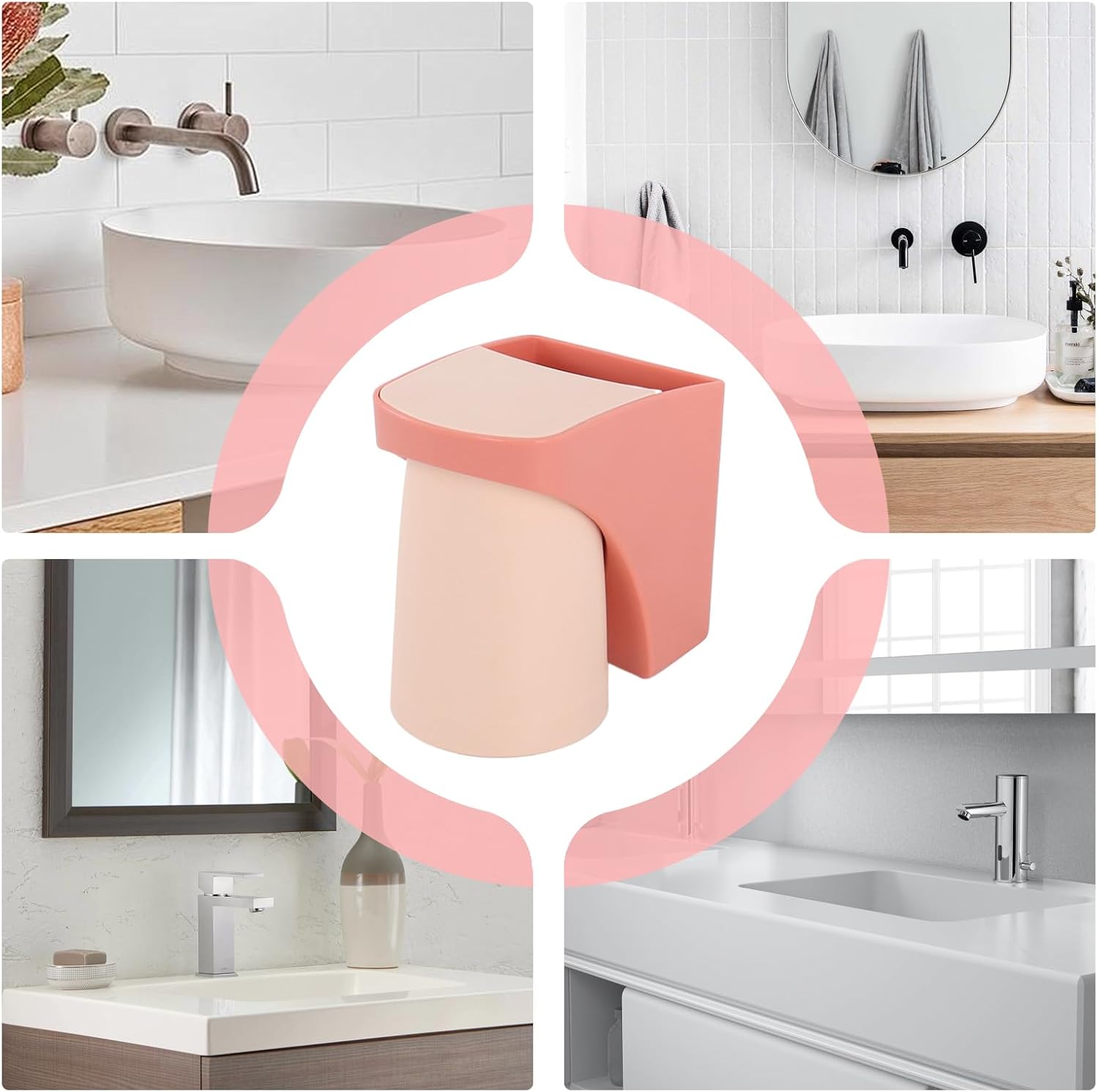 Sturdy Magnetic Wall Toothbrush Organizer Durable Space-Saving Improvement for Your Bathroom