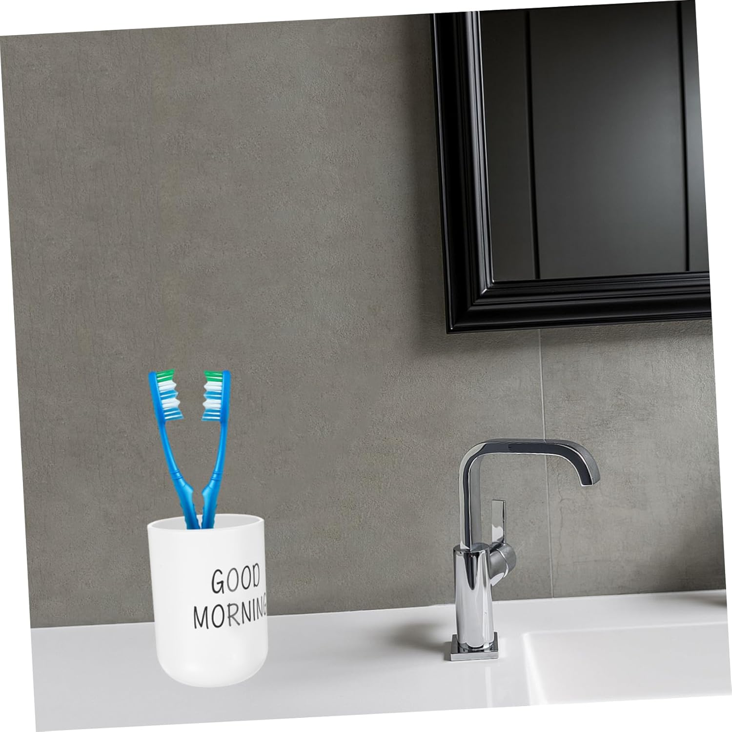 MAGICLULU 2pc Toothbrush Mouthwash Holder Set