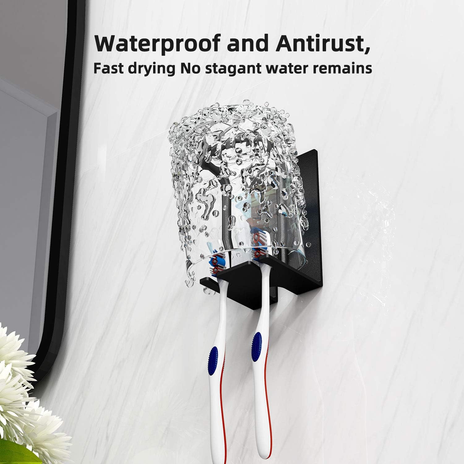 GAViA Wall Mounted Electric Toothbrush Holder