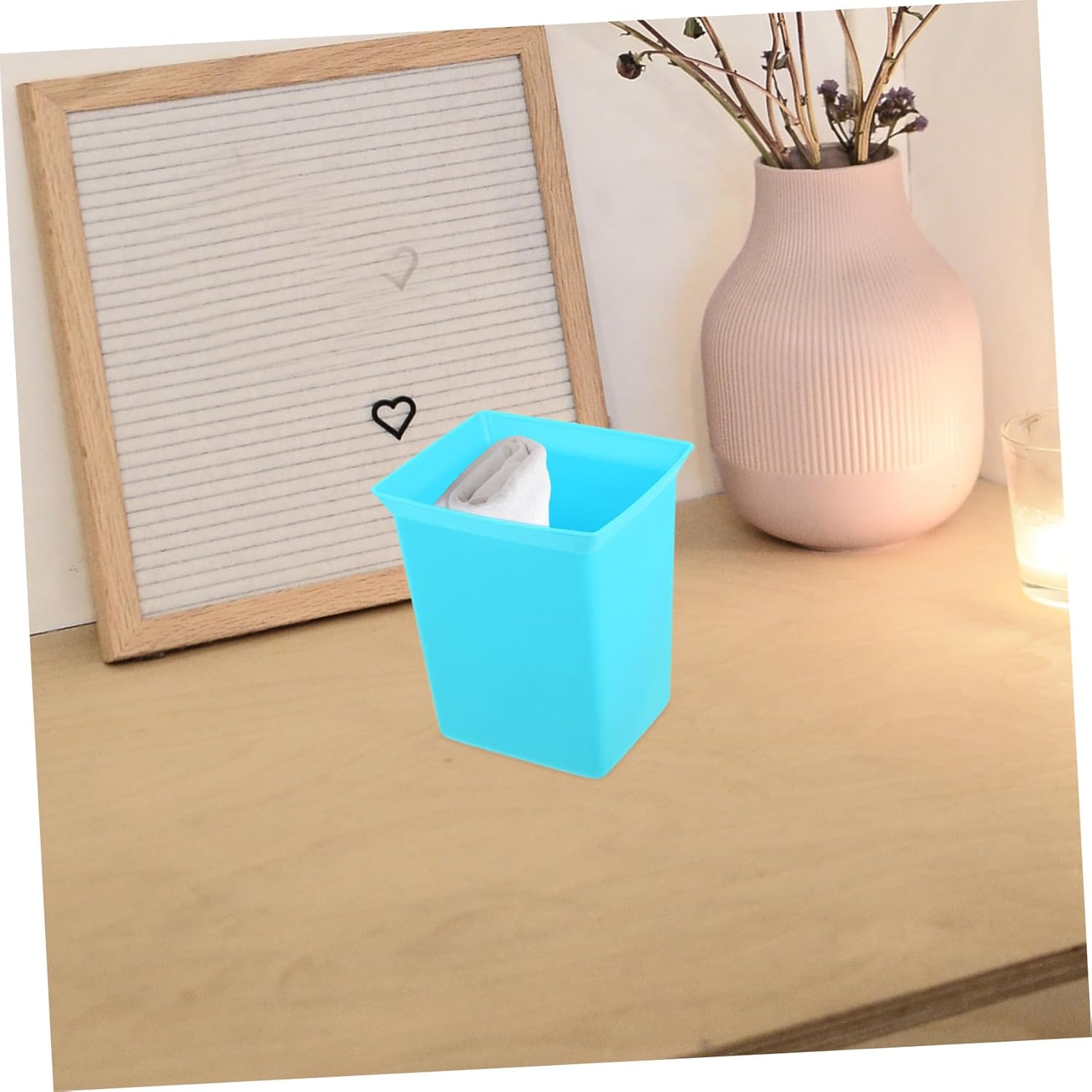 Stylish Sky-Blue Showers Organizer