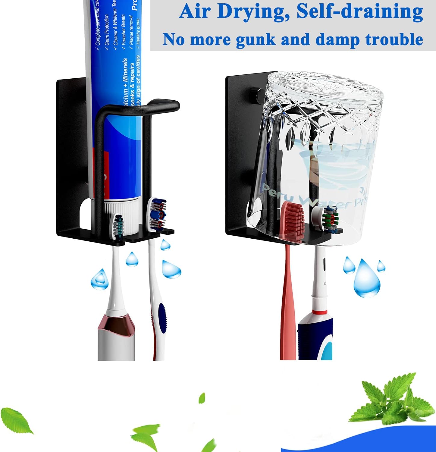 GAViA Wall Mounted Electric Toothbrush Holder