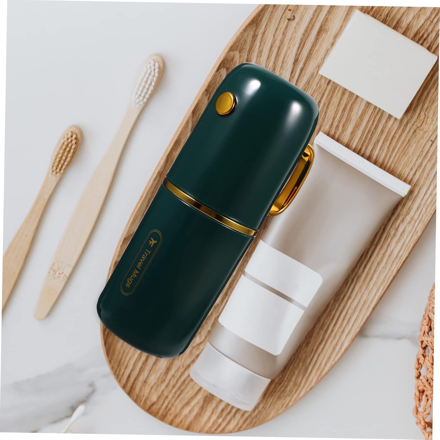 EXAOMBLE PORTABLE TOOTHBRUSH CUP